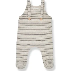 Francois Overall with Feet in Ecru by 1+ in the Family - Last One In Stock - 12 Months