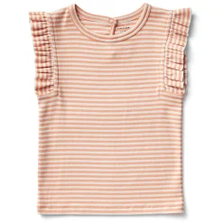 Frill Tee in Gumdrop Stripe by Soor Ploom - Last Ones In Stock - 10-12 Years
