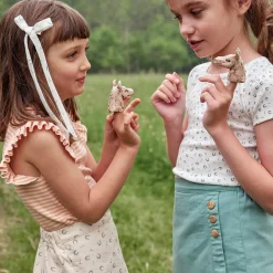 Frill Tee in Gumdrop Stripe by Soor Ploom - Last Ones In Stock - 10-12 Years