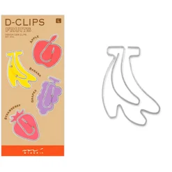 Fruits Large D-Clip Paperclips by Midori