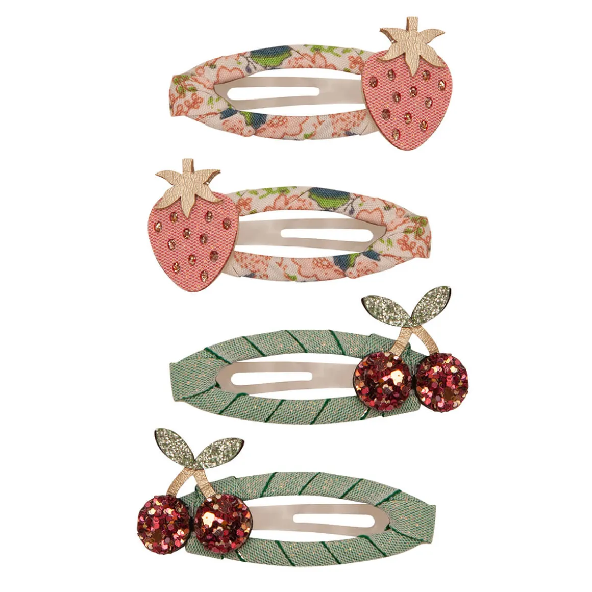 Fruity Floral Clic Clac Hair Clips by Mimi & Lula