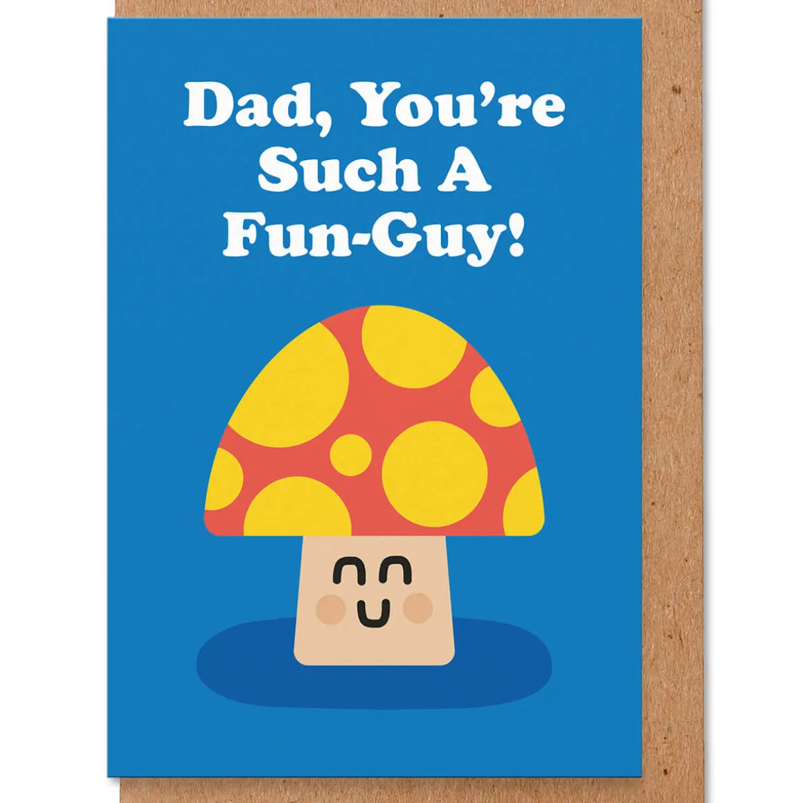 Fun-Guy Greeting Card by Studio Boketto