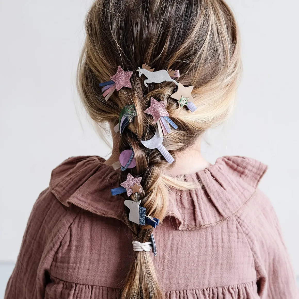 Galaxy Mini Hair Clips by Mimi & Lula