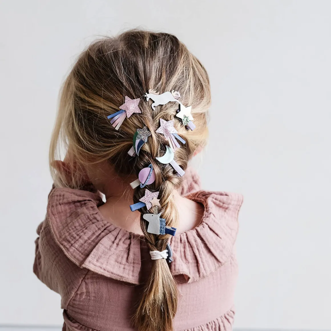 Galaxy Mini Hair Clips by Mimi & Lula