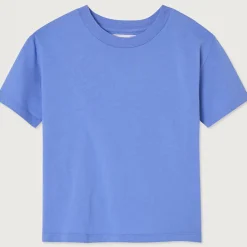 Gamipy Kid's Round Neck T Shirt in Vintage Azurite by American Vintage