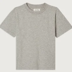 Gamipy Kid's Round Neck T Shirt in Polar Melange by American Vintage