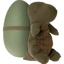 Gantosaurus In An Egg in Forest Green (Medium) by Maileg