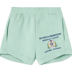 Gardener Kids Shorts in Turquoise by The Animals Observatory - Last One In Stock - 10 Years