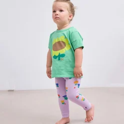 Garden Party All Over Baby Leggings by Bobo Choses