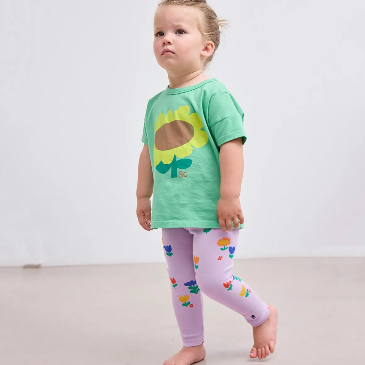 Garden Party All Over Baby Leggings by Bobo Choses