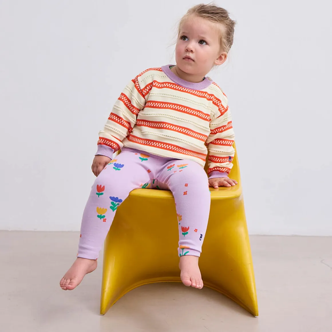 Garden Party All Over Baby Leggings by Bobo Choses