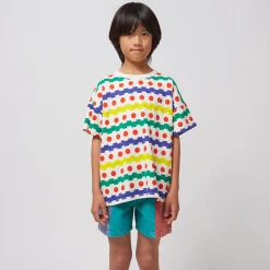 Geometric All Over Waffle T-Shirt by Bobo Choses