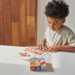 Geo Pattern Cubes by PlanToys