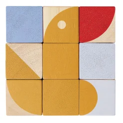 Geo Pattern Cubes by PlanToys