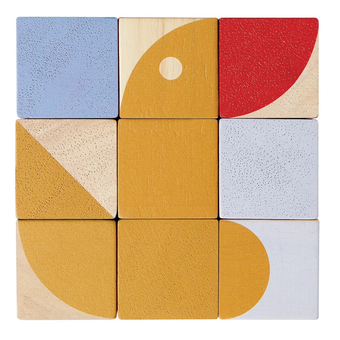 Geo Pattern Cubes by PlanToys