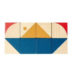 Geo Pattern Cubes by PlanToys