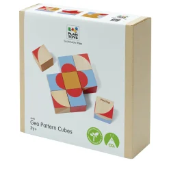 Geo Pattern Cubes by PlanToys
