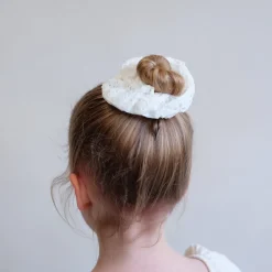 Giant Broderie Anglaise Scrunchie by Mimi & Lula