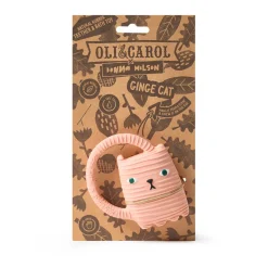 Ginge Cat Teether by Oli & Carol x Donna Wilson