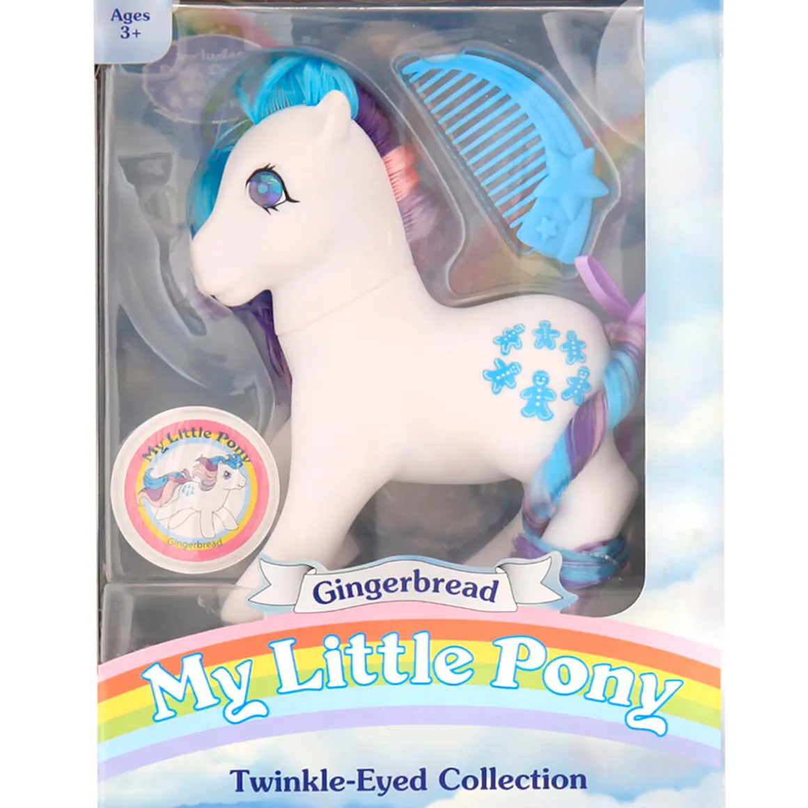 Gingerbread My Little Pony Classic Rainbow Ponies (Wave 4 Tinkled-Eyed Collection)