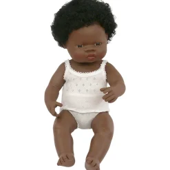 Girl Doll (38cm African) by Miniland