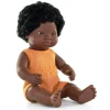 Girl Doll (38cm African) in Melon by Miniland
