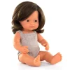 Girl Doll (38cm Caucasian) in Grey by Miniland
