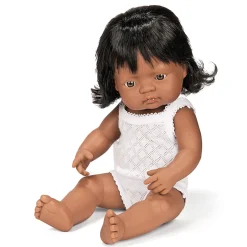 Girl Doll (38cm Hispanic) by Miniland