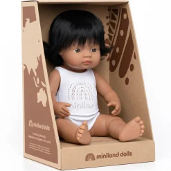 Girl Doll (38cm Hispanic) by Miniland