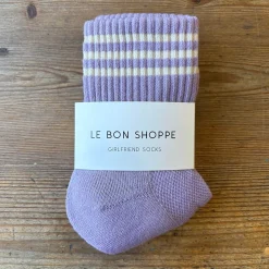 Girlfriend Adult Socks in Iris by Le Bon Shoppe