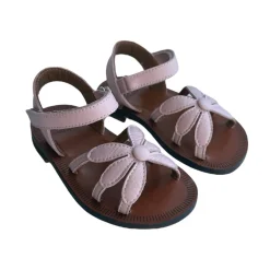 Giulia Flower Sandals in Camelia by PèPè