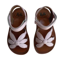 Giulia Flower Sandals in Camelia by PèPè