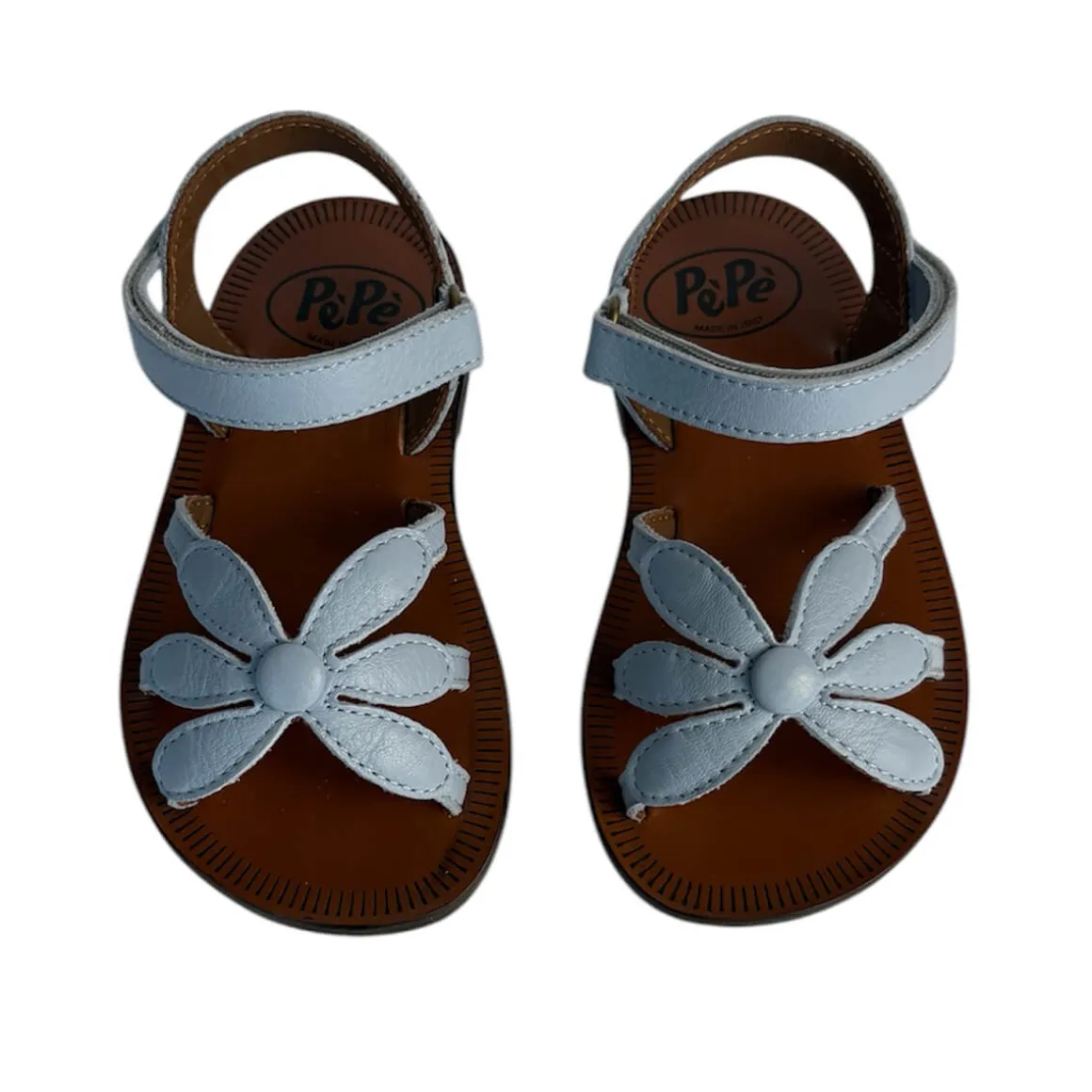 Giulia Flower Sandals in Piuma by PèPè
