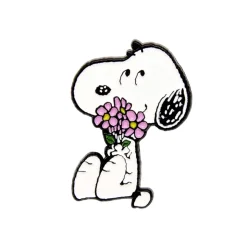Give Hugs - Flowers Pin by Magpie
