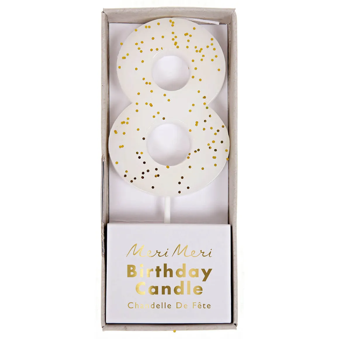 Glitter Number Candles by Meri Meri