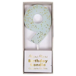 Glitter Number Candles by Meri Meri