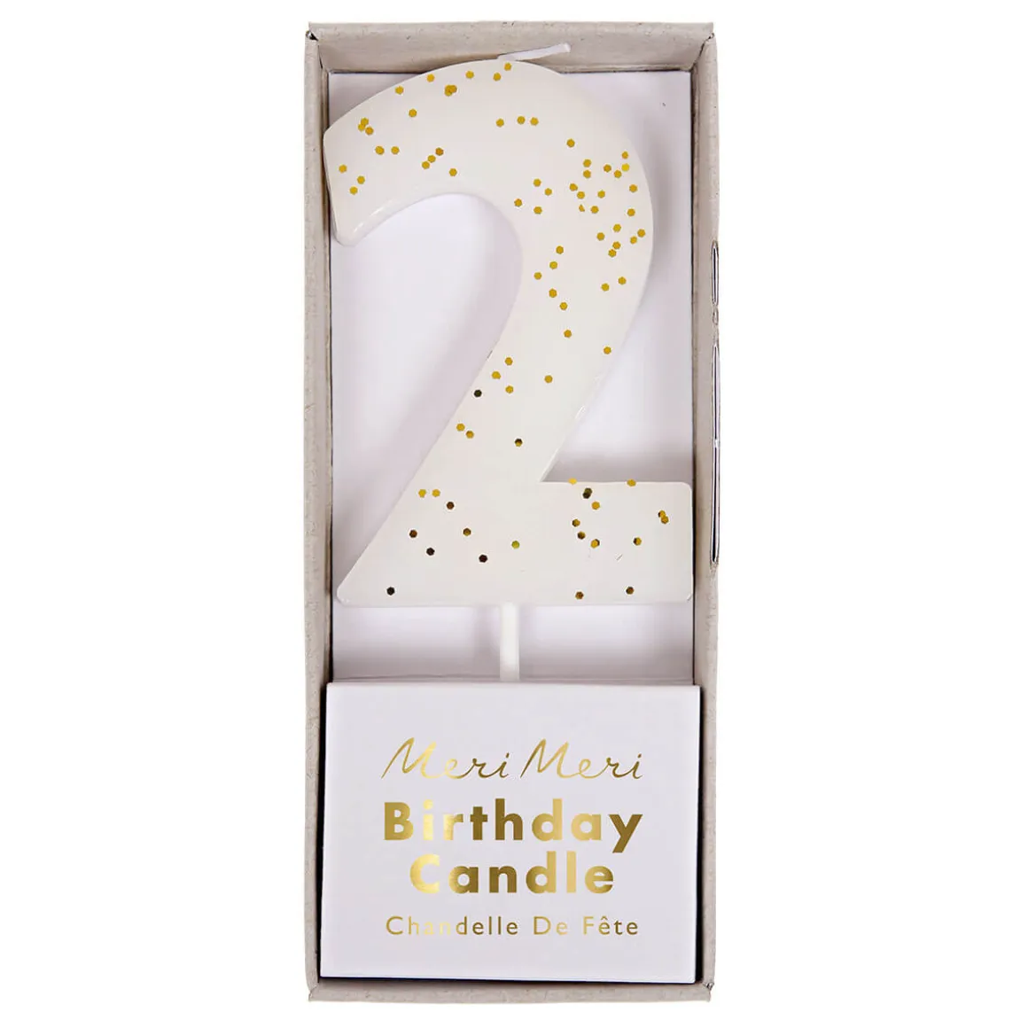 Glitter Number Candles by Meri Meri