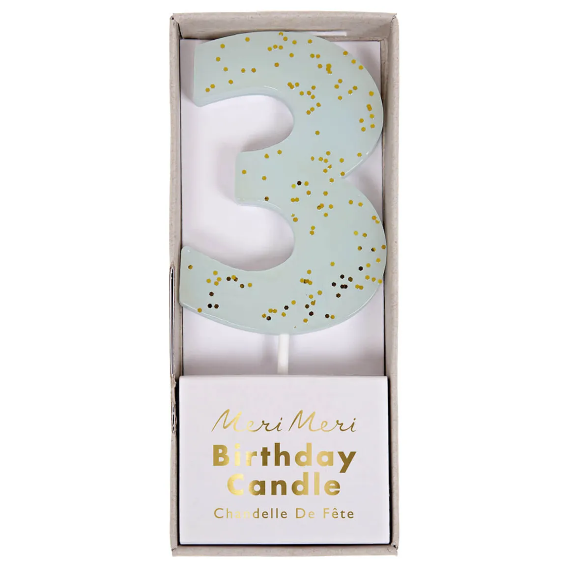 Glitter Number Candles by Meri Meri