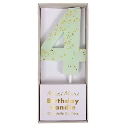 Glitter Number Candles by Meri Meri