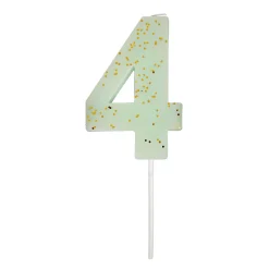 Glitter Number Candles by Meri Meri