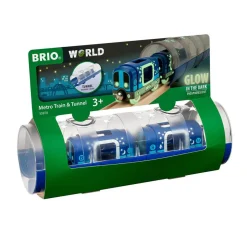 Glow In the Dark Metro Train & Tunnel by Brio