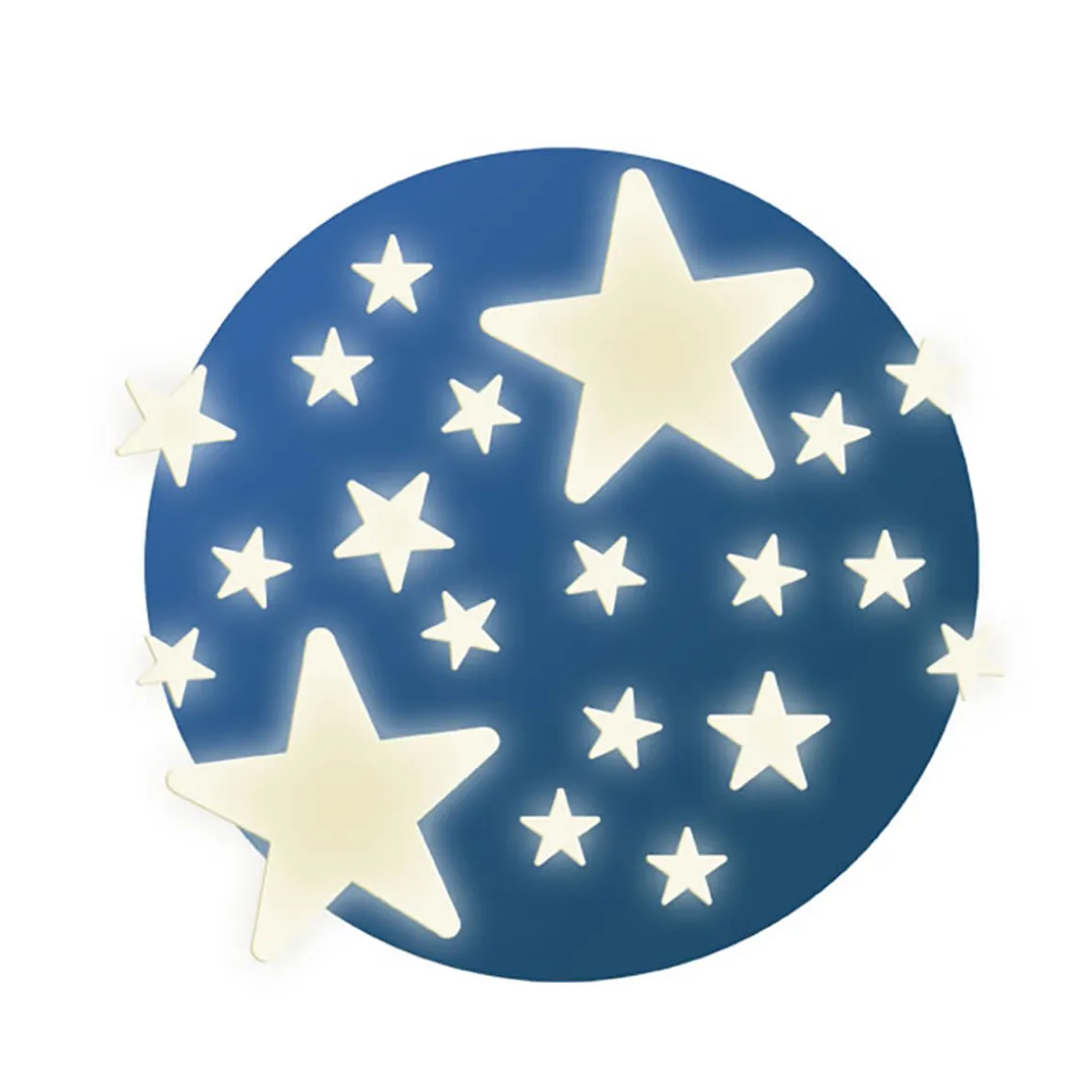 Glow In The Dark Stars Wall Stickers by Djeco