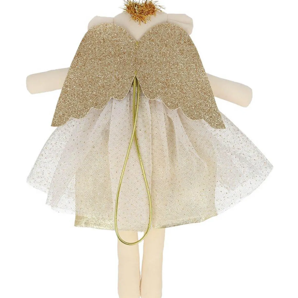 Gold Angel Mouse Christmas Tree Topper by Meri Meri