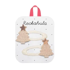 Golden Christmas Tree Hair Clips by Rockahula