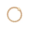 Gold Heart Hair Band in Metallic Gold by byEloise