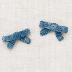 Goldie Bow Set in Blueslate by Misha & Puff