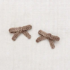Goldie Bow Set in Brut by Misha & Puff