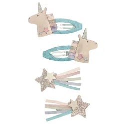 Gold Unicorn Clic Clac Hair Clips by Mimi & Lula
