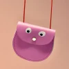 Googly Eye Pocket Purse in Hot Pink by Ark Colour Designs