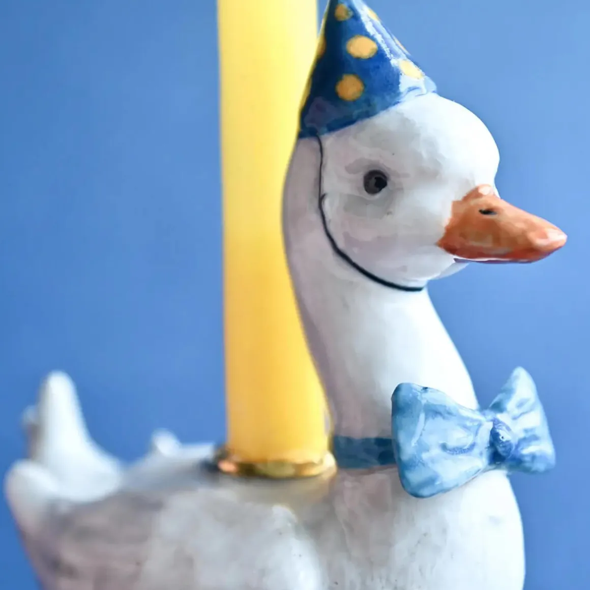 Goose Ceramic Cake Topper by Camp Hollow
